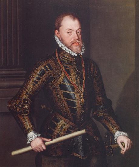 Alonso Sanchez Coello Portrait of Philip II of Spain